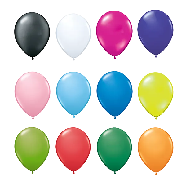 12" Latex Balloons - BOTH SIDES