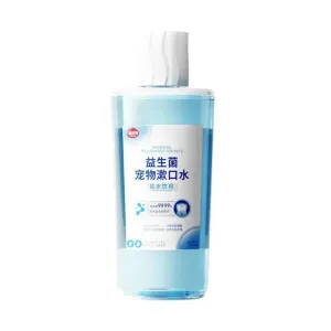 500ml/17ft Dental Care Dog Probiotic Mouthwash Plaques Remover Tartar Reducer Dental Health Water Additive Pet Supplies