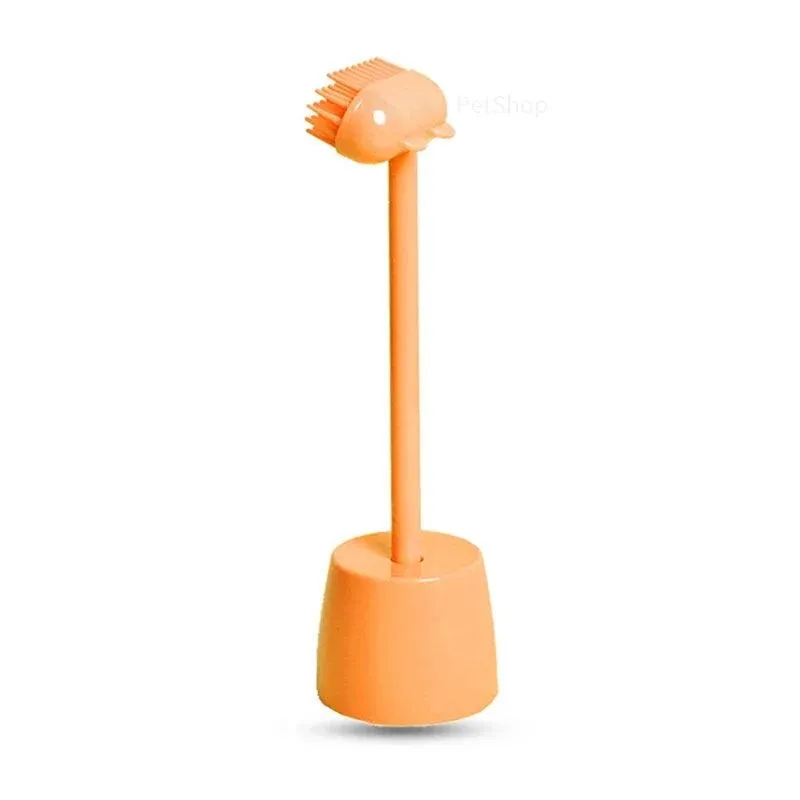 6 Colors Interactive Cat Massager Brush Toys Washable Puppy Cat Comb Remover Floating Hair Grooming Tool Cat Accessories Pet