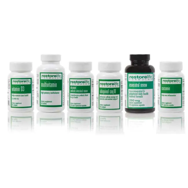 6-Piece Immunity and Wellness Supplement Kit