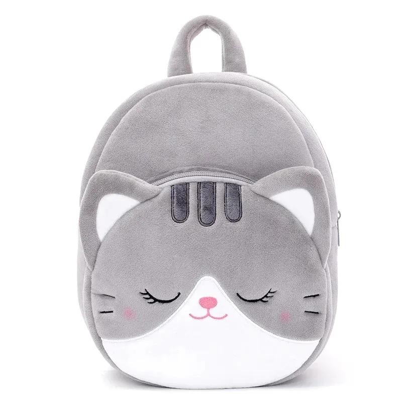 Adorable Plush Cat Backpack for Little Girls - Perfect Gift Idea!