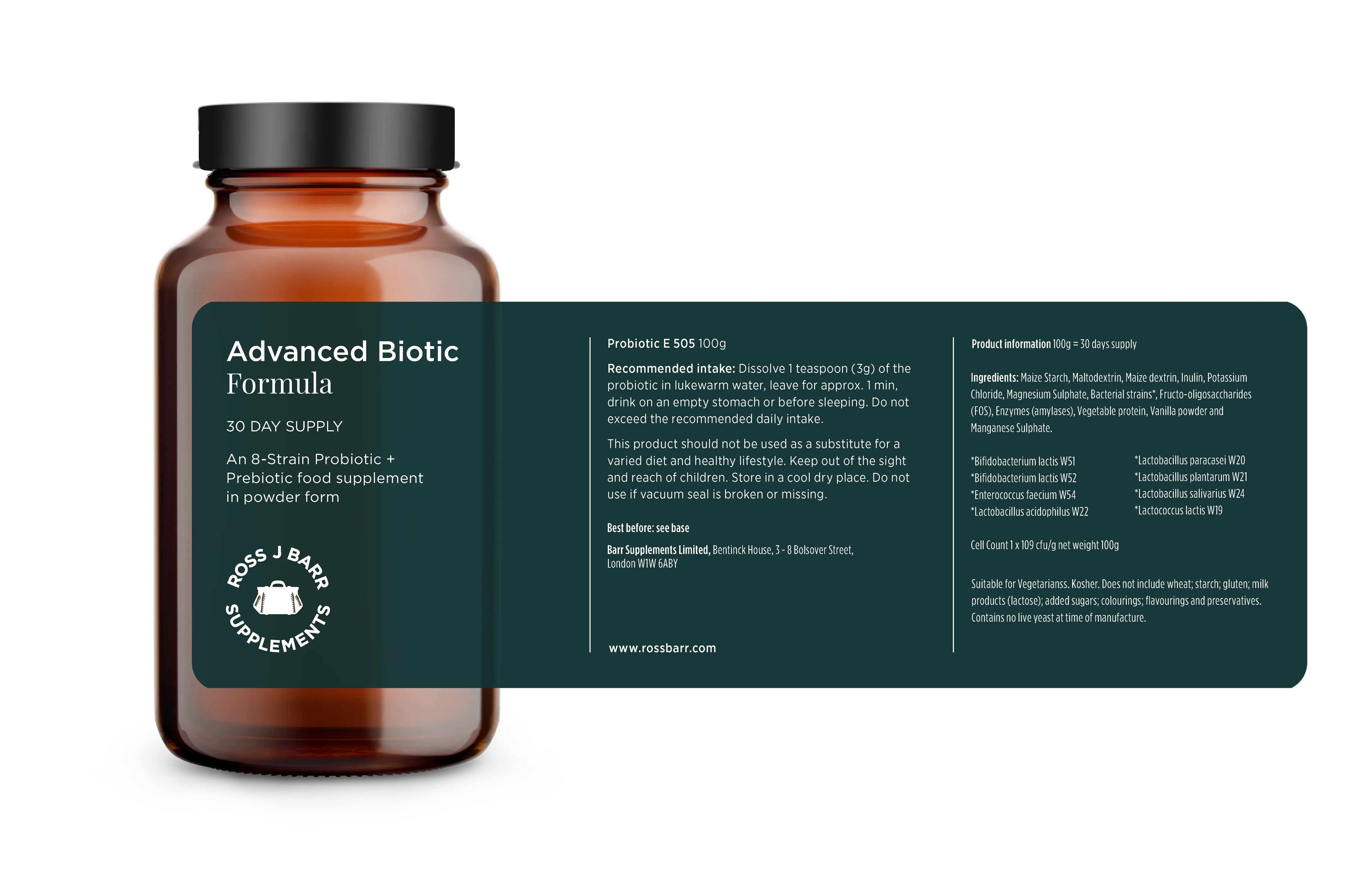 Advanced Biotic Formula 100g