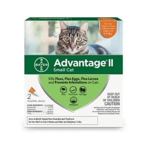 Advantage® II Flea Treatment for Small Cat 2 Dose