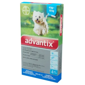 Advantix for Medium Dogs 4kg to 10kg