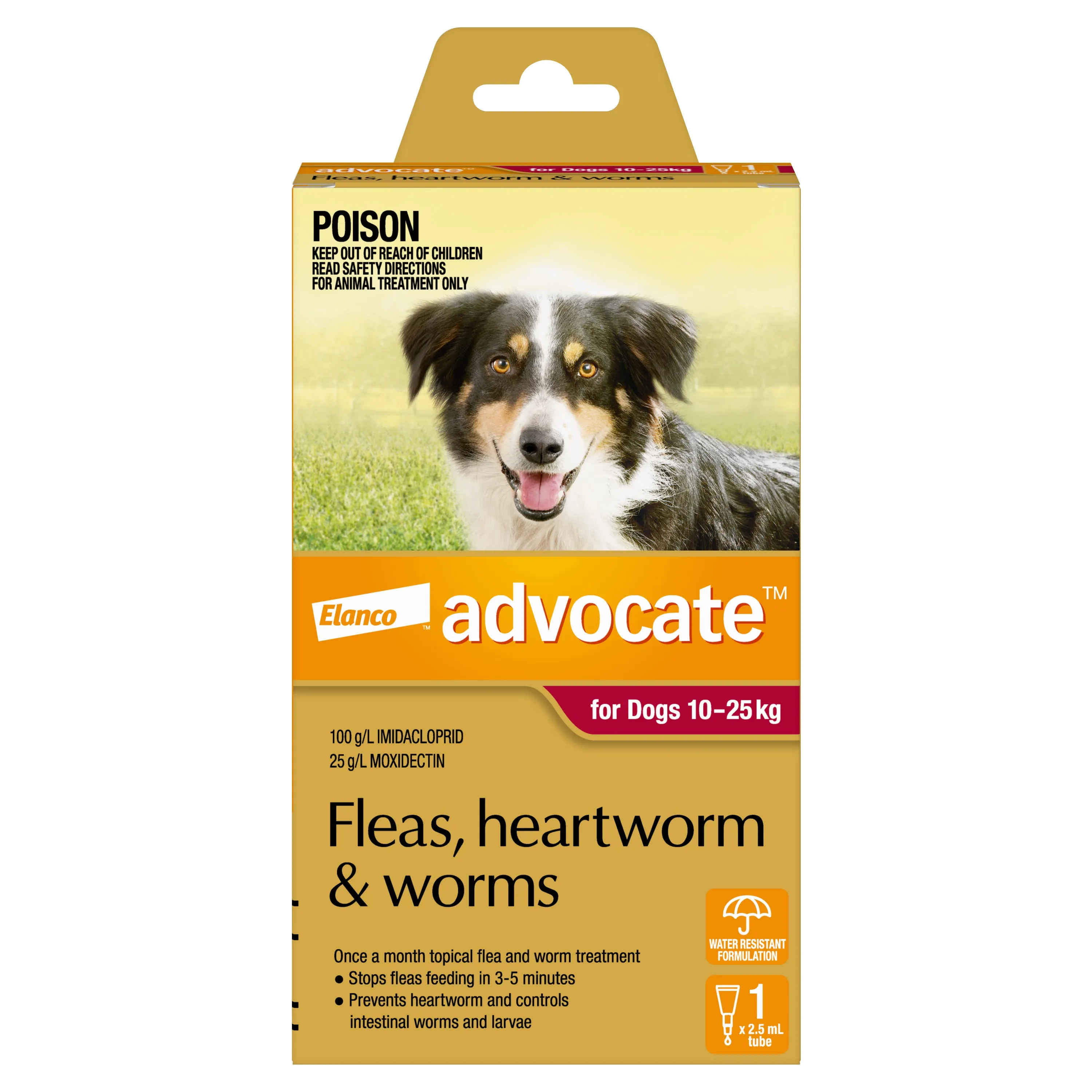 Advocate - Dog 10-25kg (1pk)