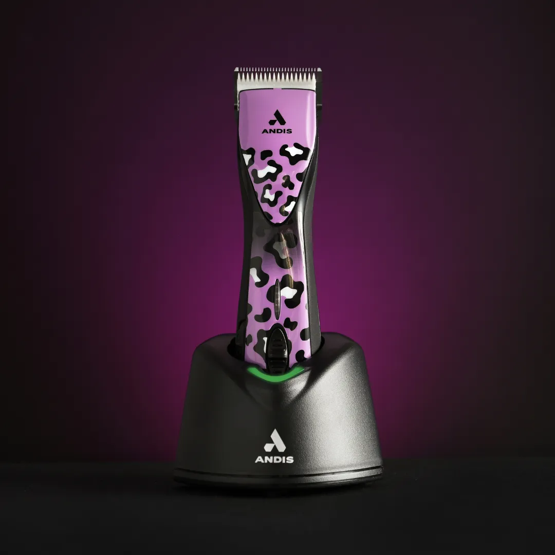 Andis Pulse ZR II Cordless 5 Speed - with 2 Batteries and Case - Limited Edition WILD