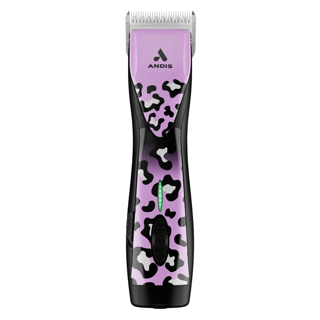 Andis Pulse ZR II Cordless 5 Speed - with 2 Batteries and Case - Limited Edition WILD