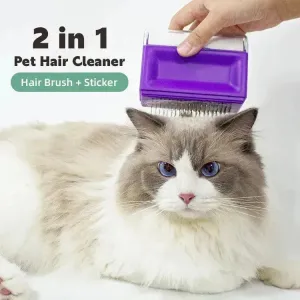 Automatic Hair Removal Pet Comb - Self-Cleaning Knotting Comb for Dogs & Cats