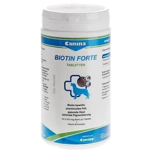 Biotin Forte for dogs tablets vet.