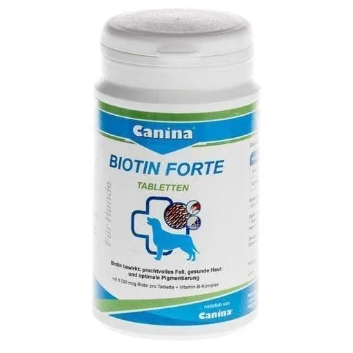 Biotin Forte for dogs tablets vet.