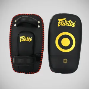 Fairtex KPLC6 Small Light Weight Thai Kick Pads Black/Gold