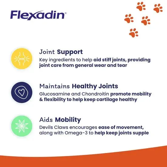 Flexadin Joint Support Supplement Chews for Cats