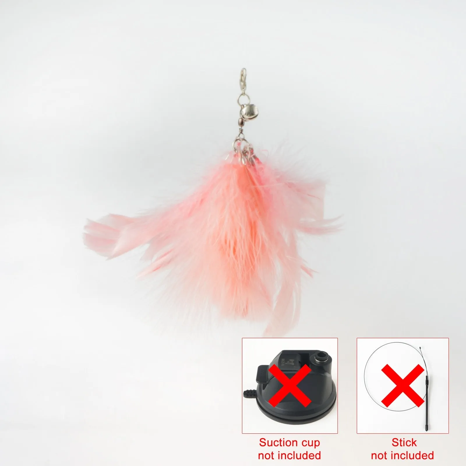 Hand-free Bird/Feather Cat Wand