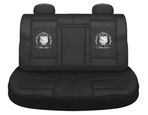 Hello Kitty Car Seat Cover Rear LE Princess Black