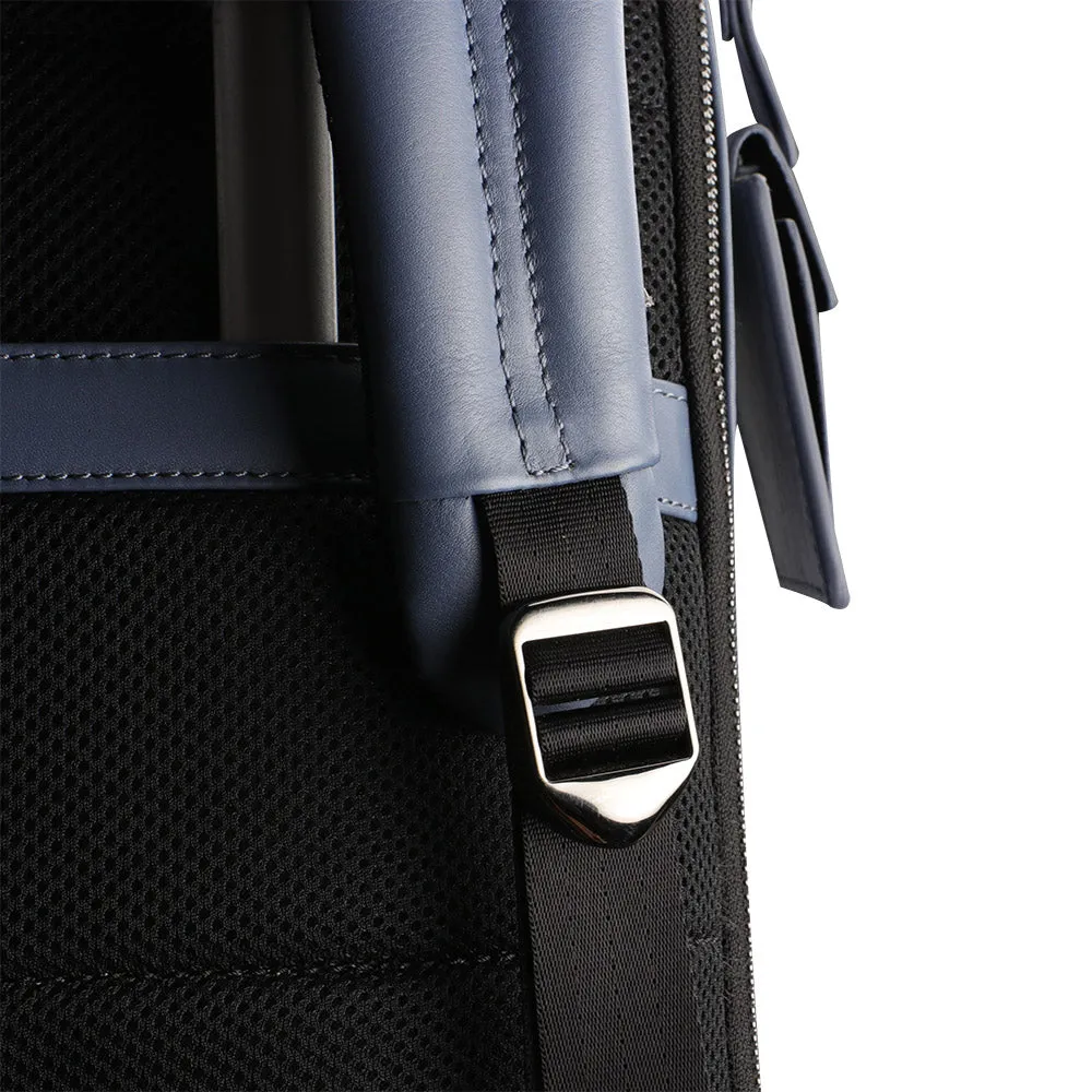 Jacob Leather Backpack for Men | Genuine Leather Backpack | Travel Backpack | Color: Blue
