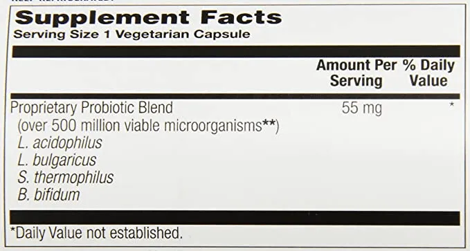 Kal Acidophilus Probiotic-4 250 Capsules
