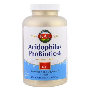 Kal Acidophilus Probiotic-4 250 Capsules