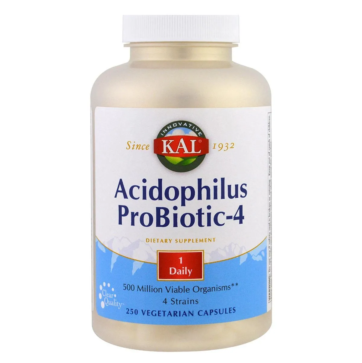 Kal Acidophilus Probiotic-4 250 Capsules