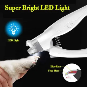 Professional LED Pet Nail Clippers