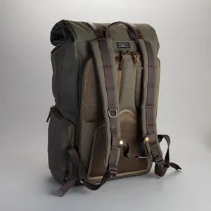PROPERTY OF Karl 48h  Travel Backpack -  Dark forest / Dark Brown