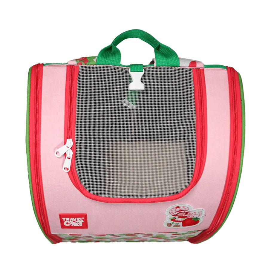 Strawberry Shortcake x Travel Cat Backpack - Officially Licensed
