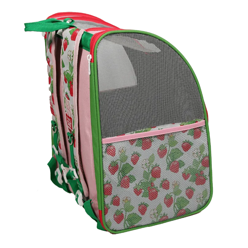 Strawberry Shortcake x Travel Cat Backpack - Officially Licensed