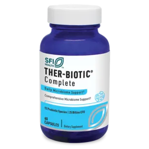Ther-Biotic Complete - Comprehensive microbiome support -  VEGETARIAN CAPSULES or POWDER by SFI Health