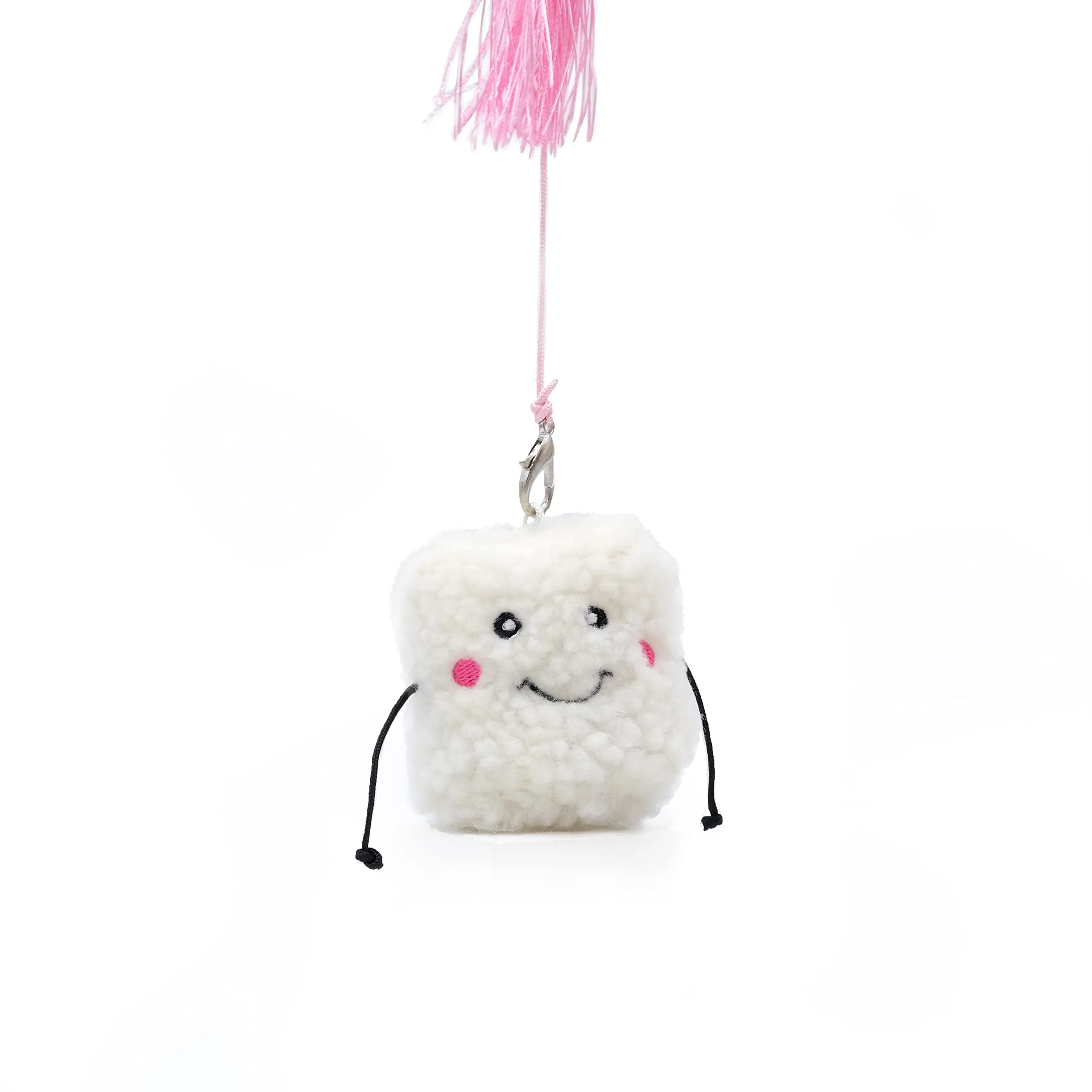Zippy Paws ZippyStick Marshmallow Interactive Catnip Cat Teaser Wand - Small